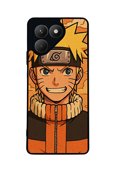 TECNO حافظة سوداء متوافقة مع Pova 7 Matte - سيليكون ناعم، واقي، غطاء ممتص للصدمات