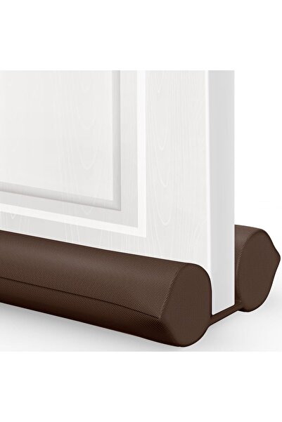 Comfyanno مانع تسرب الهواء أسفل الباب - يناسب الأبواب من 30 إلى 36 بوصة - بني