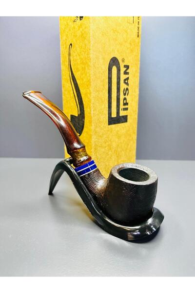 Pipsan Hakiki Gül Ağacı Akrilik Saplı Özel Üretim Pipo - no116