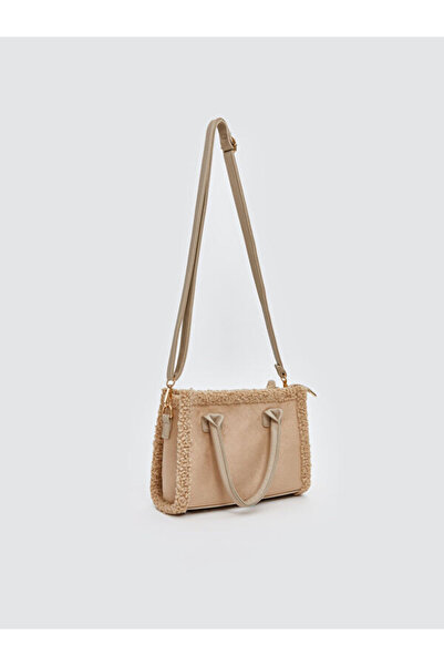 LC Waikiki Suede Look Women's Shoulder Bag