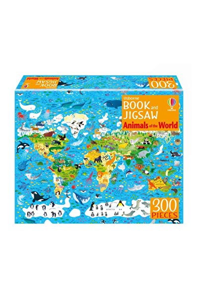 Usborne Book and Jigsaw Animals of the World