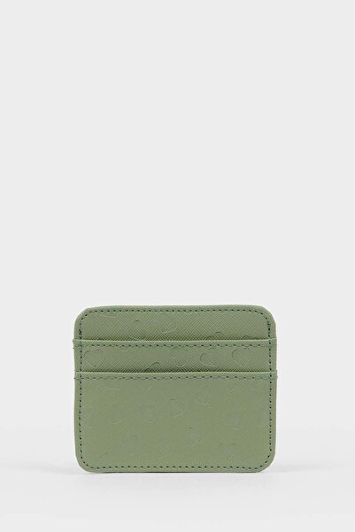 DeFacto Women's Faux Leather Card Holder G8242Axns