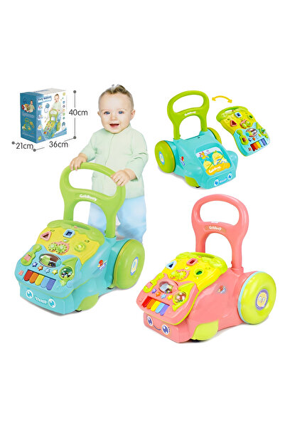 OEM Baby Walker with Music and Activity Panel, blue