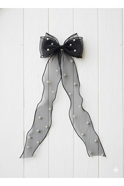 Çınar Aksesuar Pearl Organza Tulle Large Size Figured Buckle |   New Definiti...