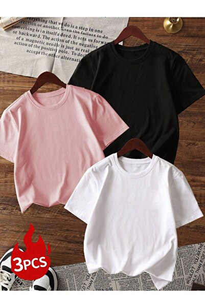 By Layina Advantageous Set 3 Pieces Oversized T-Shirts