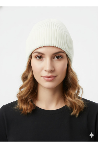 STELLA VESTİNO Luxury Soft Perfumed Raglan Beanie - Knitted Unisex Beanie