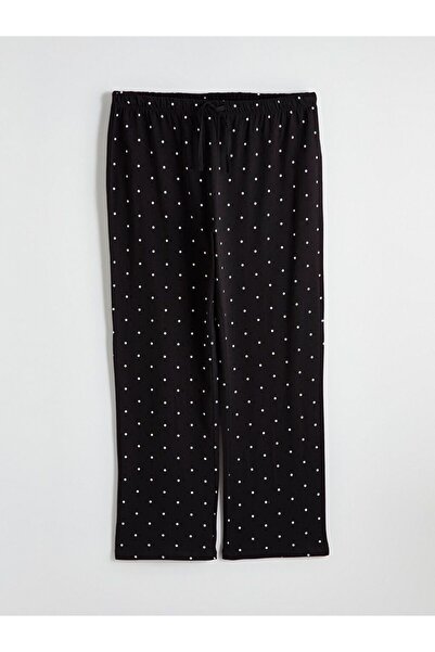 LC Waikiki LCW DREAM Beli Lastikli Puantiyeli Kadın Pijama Alt