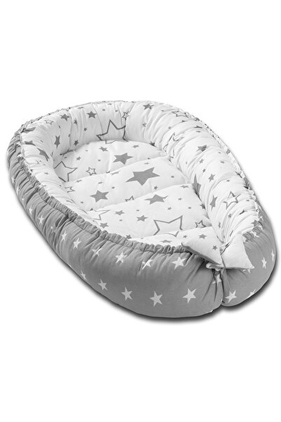 Kidizi Cosulet bebelus pentru dormit Baby Nest Cocoon 90x50 cm Galaxy Grey