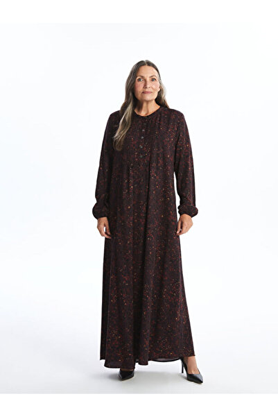 LC Waikiki Crew Neck Print Dress