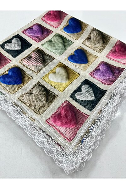 Hayal çeyiz Lace Stain-Resistant Table Cloth, Picnic Mat, Table Cover 150X150