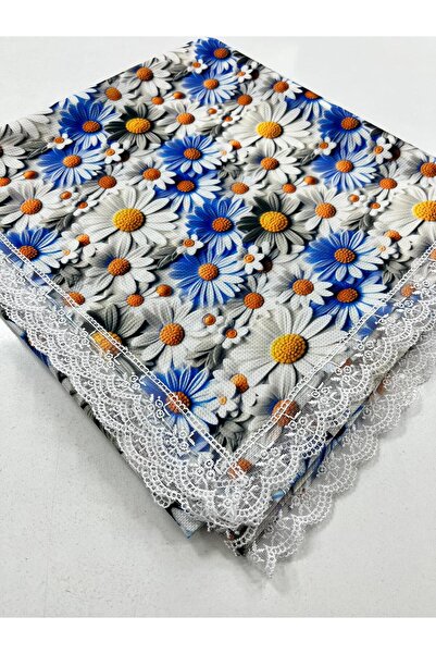 Hayal çeyiz Lace Stain-Resistant Table Cloth, Picnic Mat, Table Cover 150X150