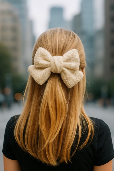 PaminBags Aksesuar Knitted Bow Locking Buckle