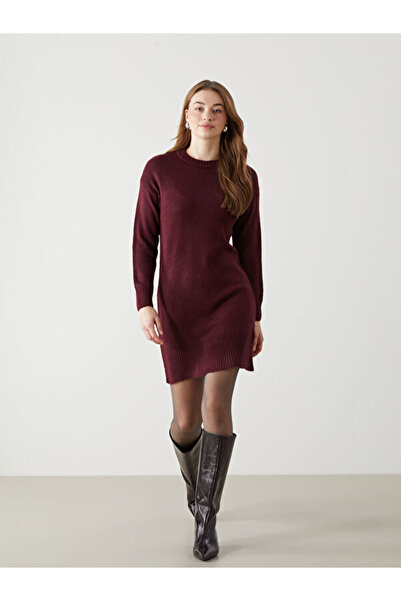 LC Waikiki Bisiklet Yaka Kadın Triko Elbise