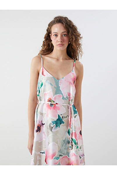 LC Waikiki Unique Products from Freezen Store I Heart Roba Collar Floral Stra...