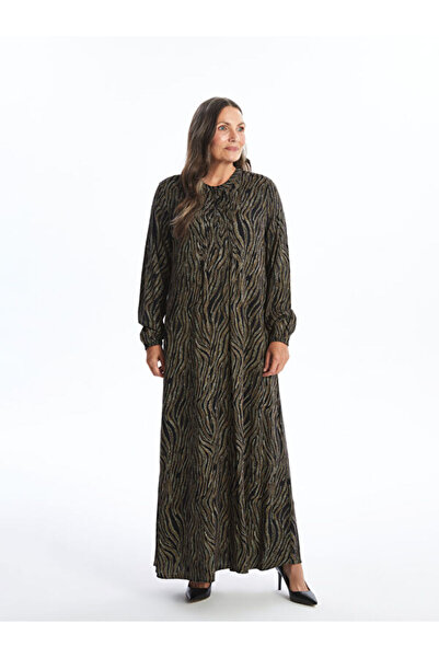 LC Waikiki Crew Neck Print Dress