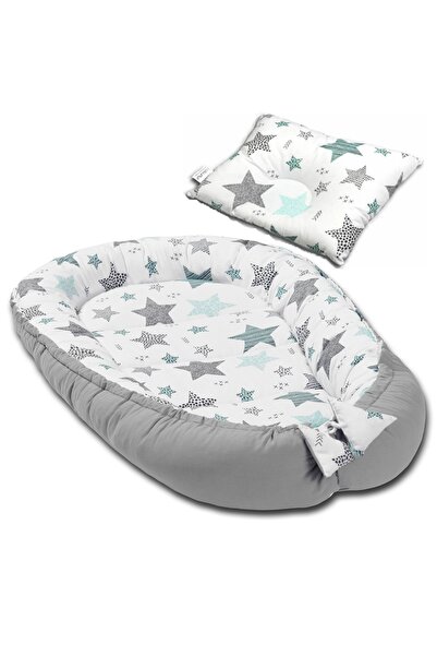 Kidizi Cosulet bebelus pentru dormit Baby Nest + pernuta plagiocefalie All Mi...