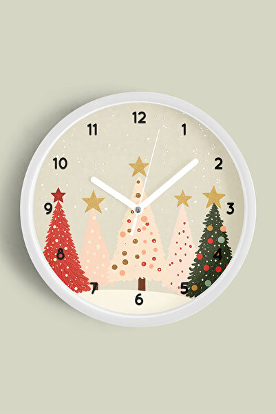 JHAAR New Year Themed Decorative Wall Clock – New Year Gift & Modern Design -...