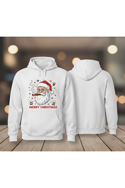 Tiny and Co هودي مطبوع مصنوع من القطن بنسبة 100% للجنسين بمناسبة عيد الميلاد ...