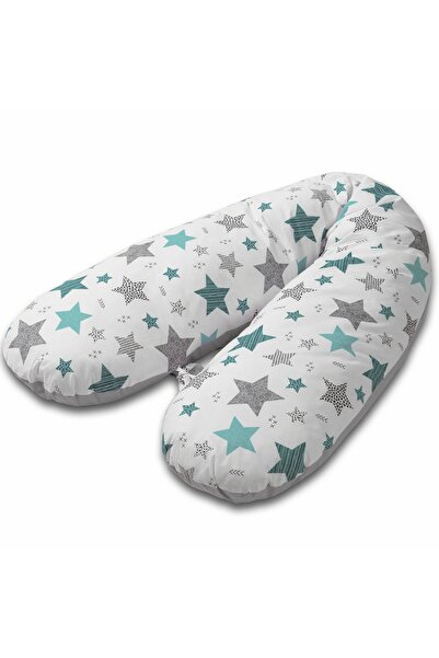 Kidizi Perna gravide 3 in 1 cu husa detasabila Lena, lungime 160 cm, All Mint...