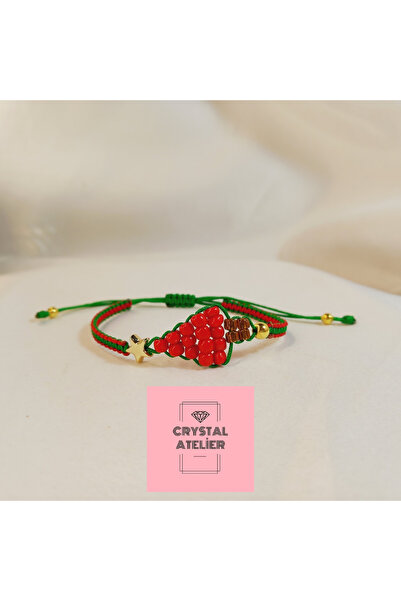 Crystal Atelier New Year Themed Macrame String Bracelet |   Adjustable Bracel...