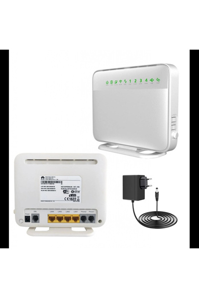 Huawei Hg658 V2, 4 Port, 2.4ghz Wifi, 300mbps, Dahili Anten, Vdsl2 Modem