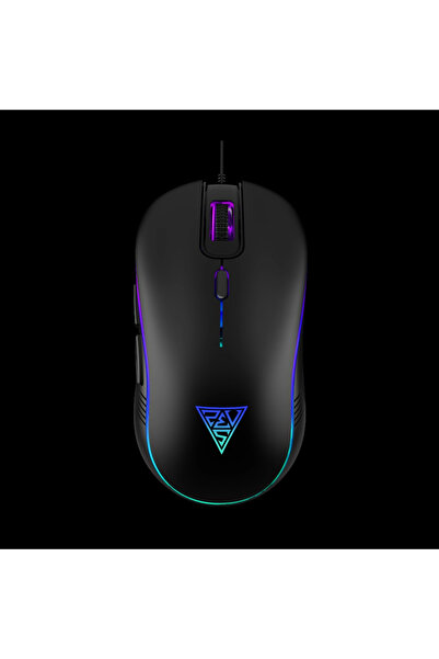 gamdias ماوس ألعاب أورا جي إس 3، إضاءة متعددة الألوان، كابل يو إس بي، 6 أزرار...