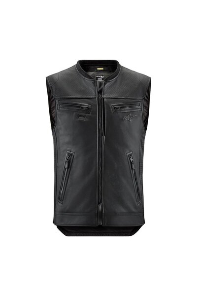 Alpinestars Tech-Air 3 V2 Deri System Airbag Yelek Siyah