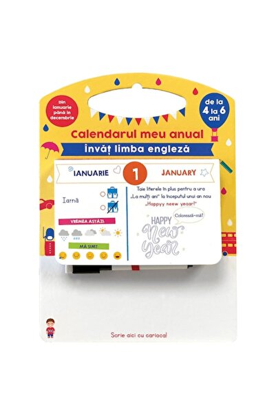 Didactica Publishing House Învață limba engleză - calendar, Sandra Sarah Krief