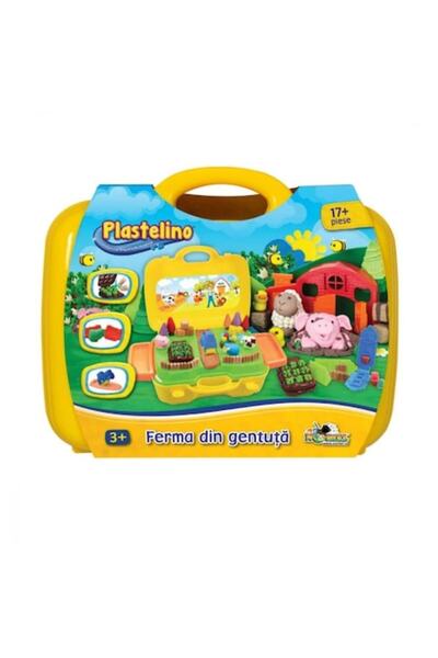 Noriel Set Plastelino - Fermă într-o geantă de transport