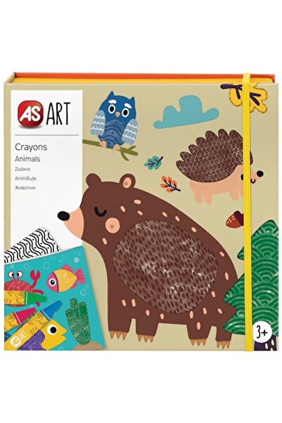 As Set de desen artistic - Creioane colorate, Animale