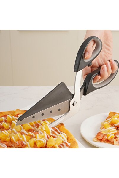 FASHION مقص بيتزا متعدد الوظائف 2 في 1