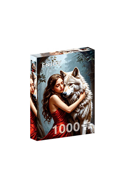 Enjoy Puzzle Puzzle 1000 piese Distrează-te – Doamna și Lupul