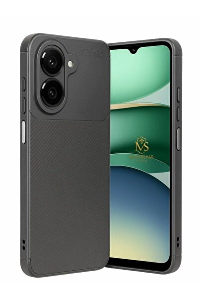 Massemr حافظة Xiaomi Redmi A5 4G ذات تركيز تلقائي، غطاء كربوني ممتص للصدمات، ...