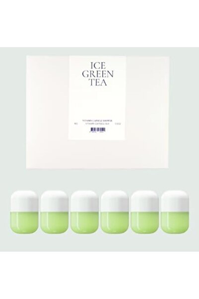 SH!FT كبسولات فلتر دش برائحة الماتشا، تناسب معظم أنواع الدش - 6 قطع