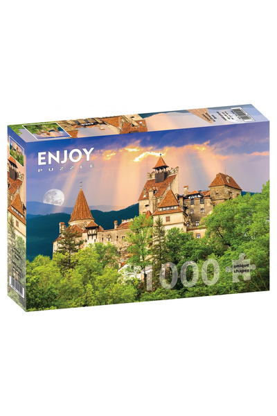 Enjoy Puzzle Puzzle 1000 piese Enjoy – Castelul lui Dracula, Bran