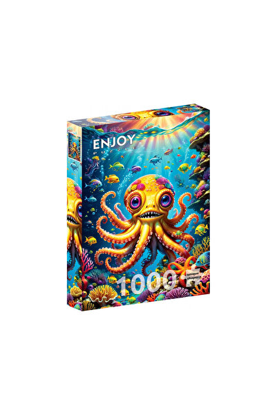Enjoy Puzzle Puzzle 1000 de piese Bucură-te de caracatița drăguță