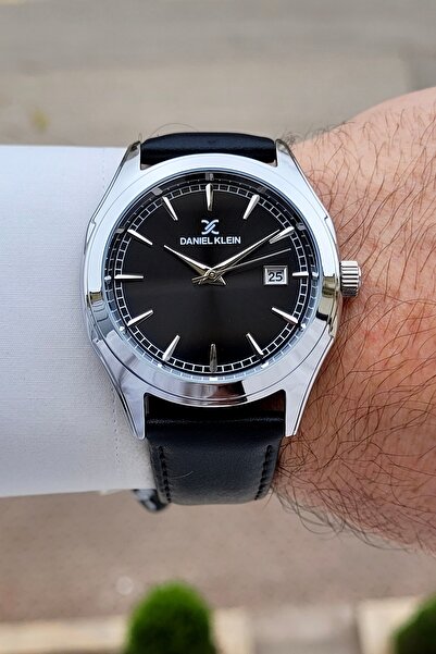 Daniel Klein Kasası Metalik Kordonu Siyah Renk 2 Yıl Garantili 42 mm Takvimli...