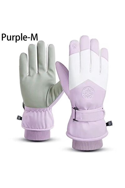 GenelTedarik قفازات التزلج على الجليد المقاومة للماء للبالغين