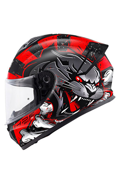 Givi 50.X Wıld Kırmızı Full Face Motosiklet Kaskı