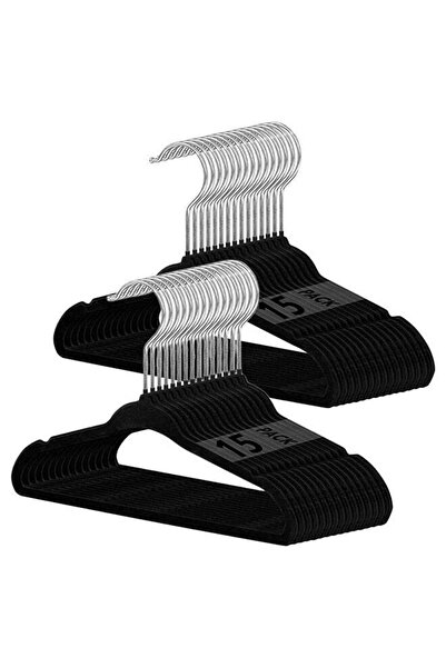 Generic SKY-TOUCH NonSlip Velvet Kids Hangers 15 Pack