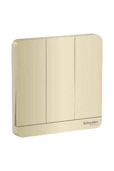 SCHNEIDER مفتاح كهربائي ثلاثي الاتجاهات ثنائي الاتجاه، ذهبي اللون، 16 أمبير، ...