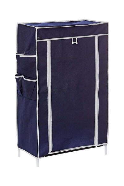 Home Pro 5 Layer Shoe Rack With Mesh, Blue