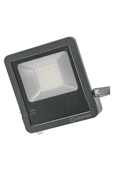 Ledvance كشاف LED ذكي خارجي يعمل بتقنية الواي فاي، بقوة 50 واط، ودرجة حرارة لون 3000 كلفن، رمادي داكن