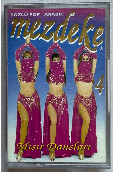 Raks Mezdeke 4 Mısır Dansları Kaset (Orjinal Dönem Baskı Kaset)