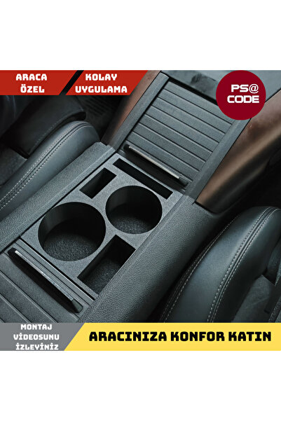 psa code Peugeot Rifter-Berlingo-Combo-Doblo uyumlu Orta Konsol Bardaklık eski tasarım