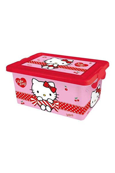 Disney Hello Kitty Cherry Jam Plastic Storage Container Multicolour 7Liters