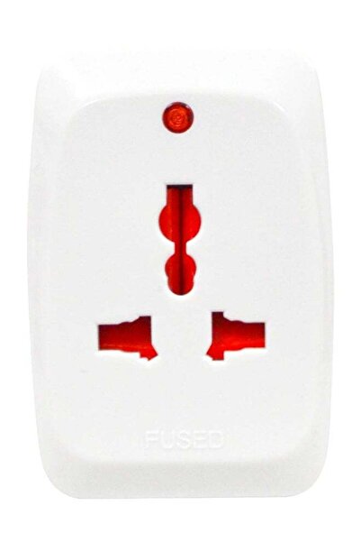 Kadris Universal Travel Plug Adapter, 3-Pin for AU/UK/EU/US