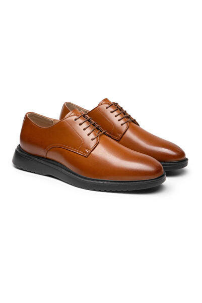 Bruno Marc Men's Dress Shoes Breathable Lace-Up Casual Oxfords – Brown 43EU