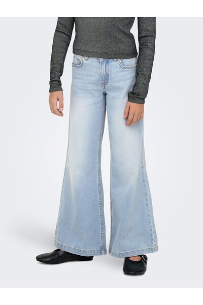Kids Only Jeans mit weitem Bein KOGCALIFORNIA Mittlere Taille Flared Jeans
