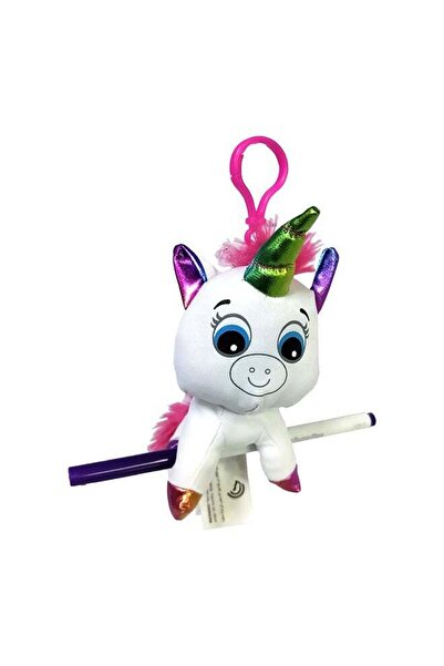 Crayola Colour Me Plush Unicorn Backpack Clip